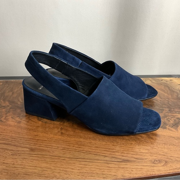 Vagabond Elena Blue Suede Leather Shoes, New in Box, EU Size 37 - Picture 2 of 6